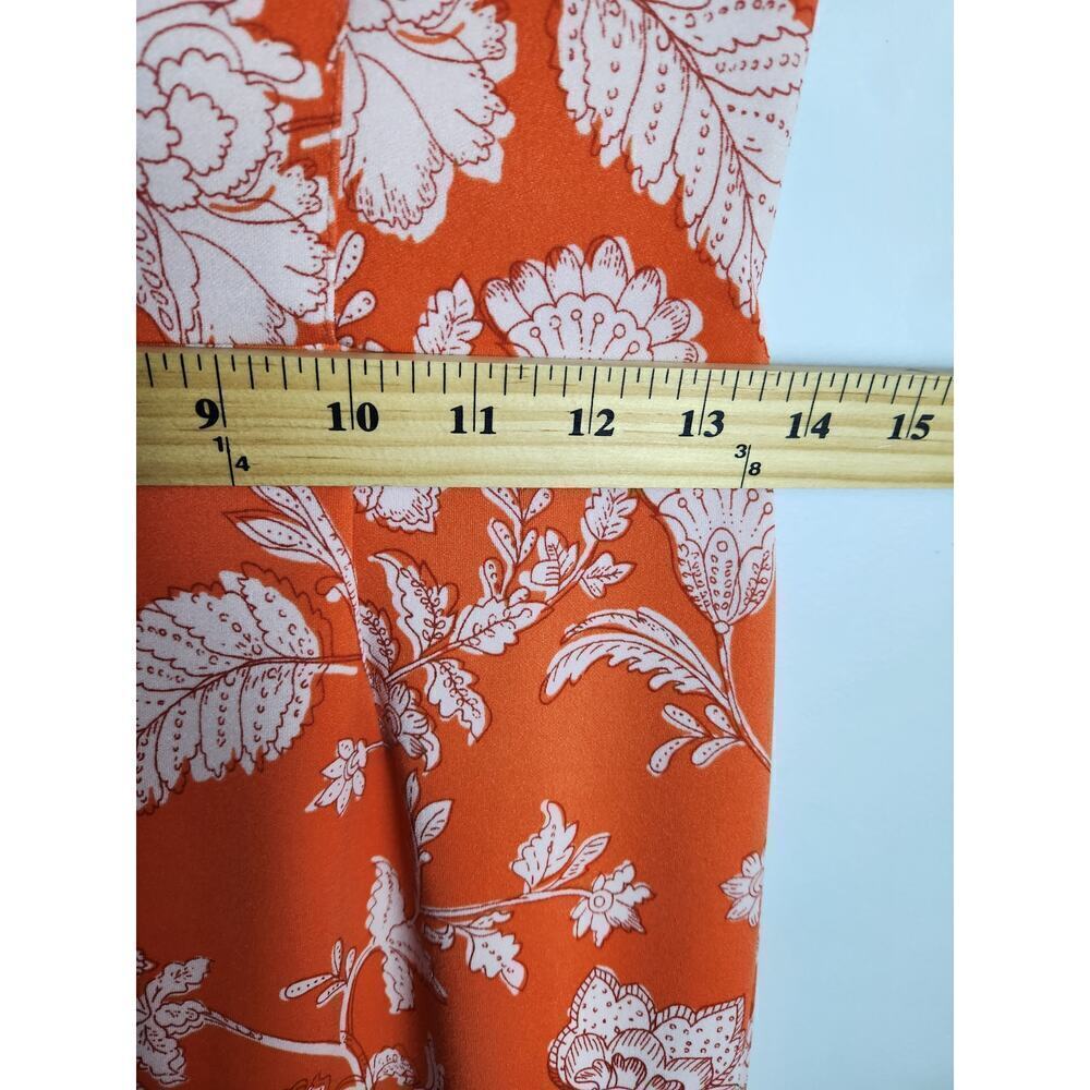 Maggy London Sheath knee length dress sz 2 v- neck detail Careerwear office - Picture 8 of 9